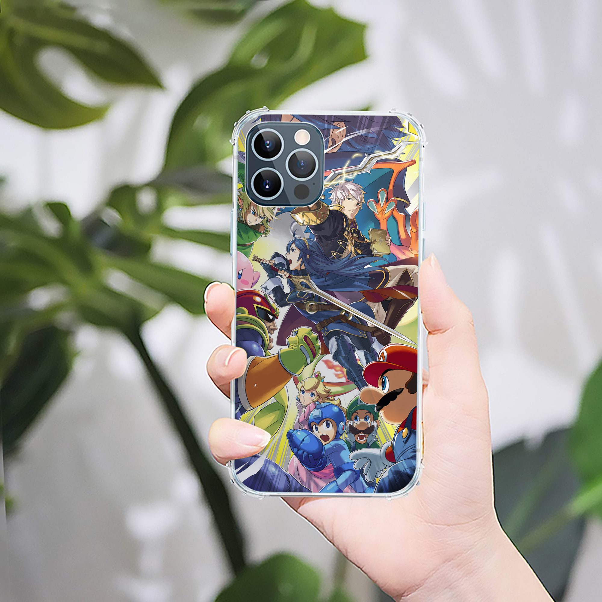 （画像用） ポケットモンスター Pokémon 【iPhone 12シリーズ対応】透明スマホケース（クリアソフトケース）